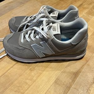 Grey New Balance Classic 574 sneakers